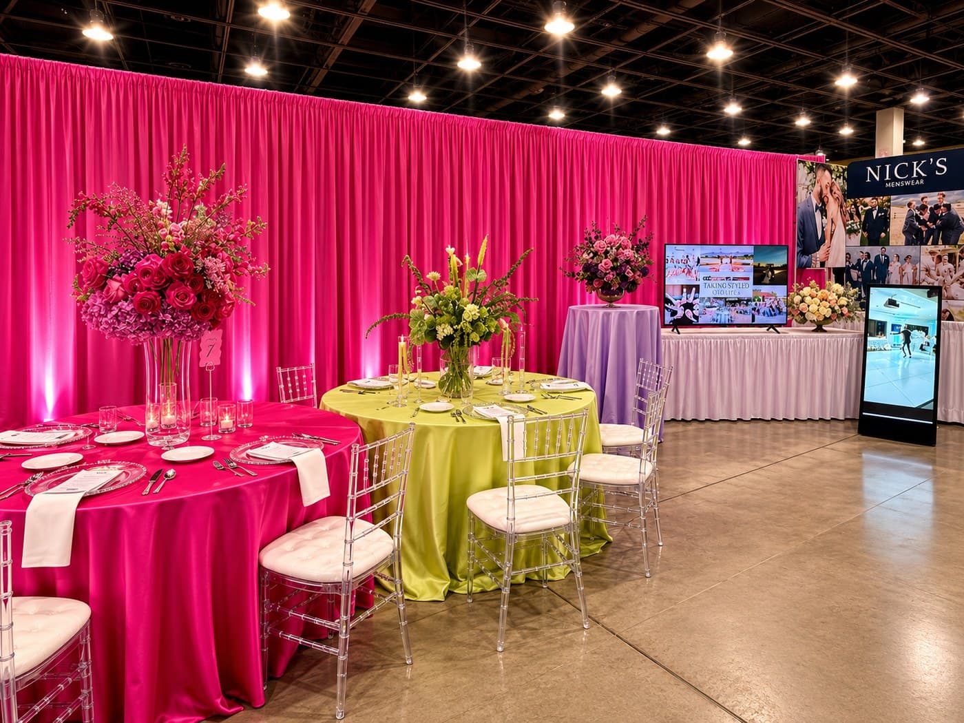 Bold Event Tablescapes — Day Dream Affairs tablescape